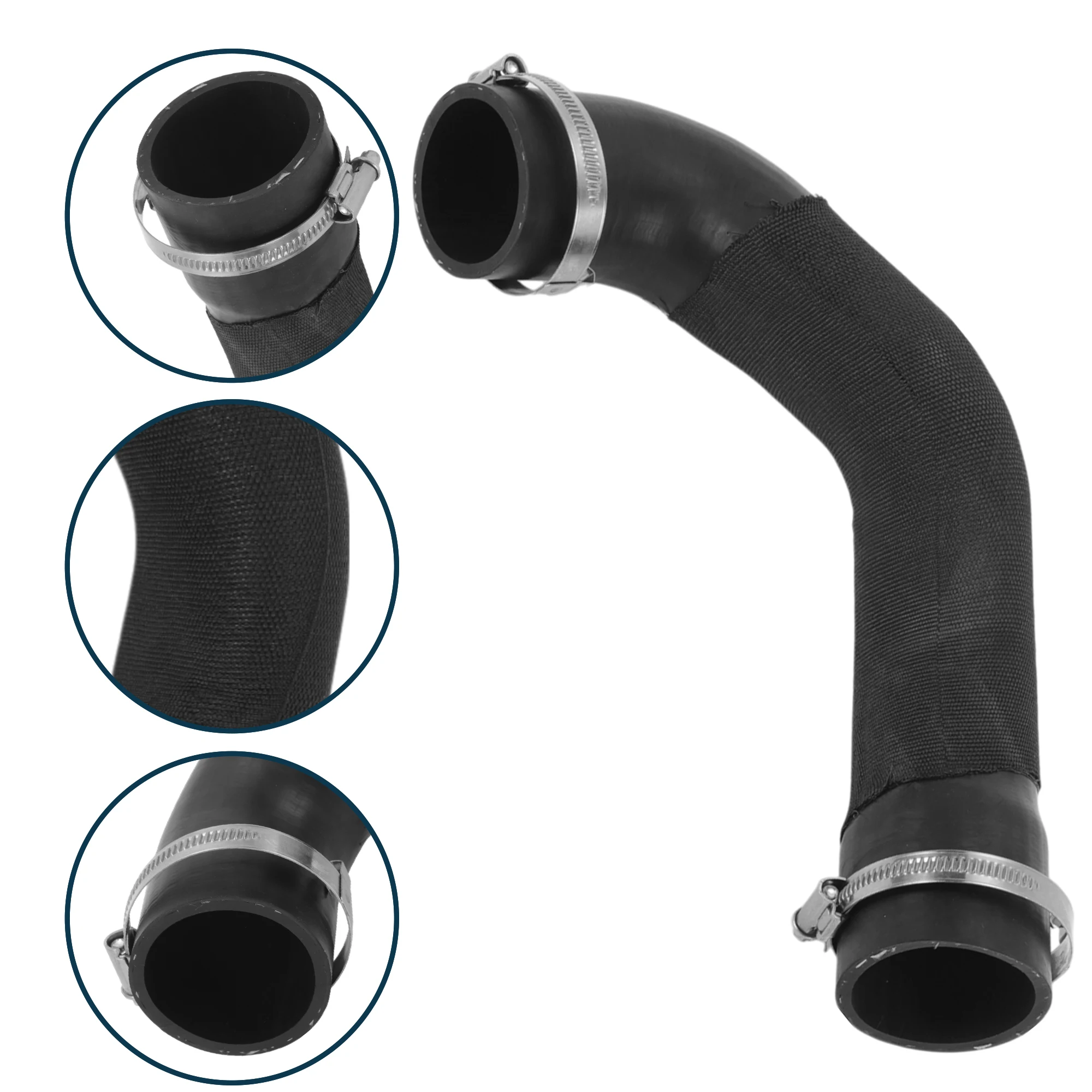 

UXCELL Radiator Hose Heater Hose No.LR076845 for Land Rover for Range Rover Sport 2010-2013 Rubber Upper Hose Black 1 Pc