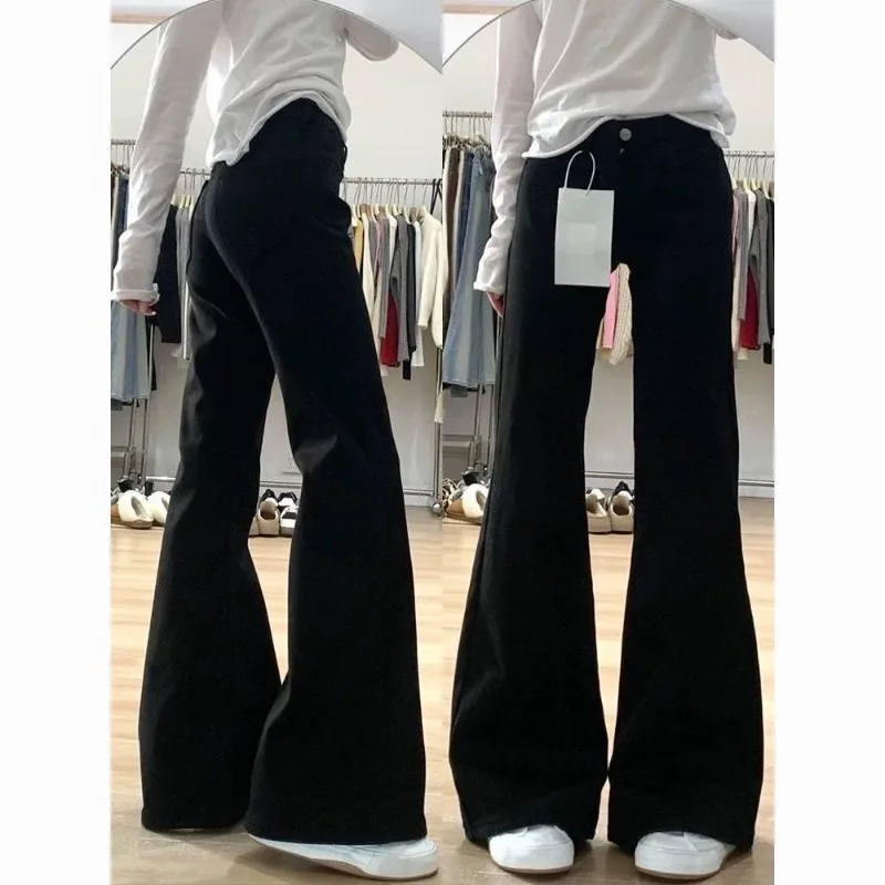 Women Petite Size 2026 New Wide Leg Jeans Fashion Versatile Casual Youthful Denim Long Pants