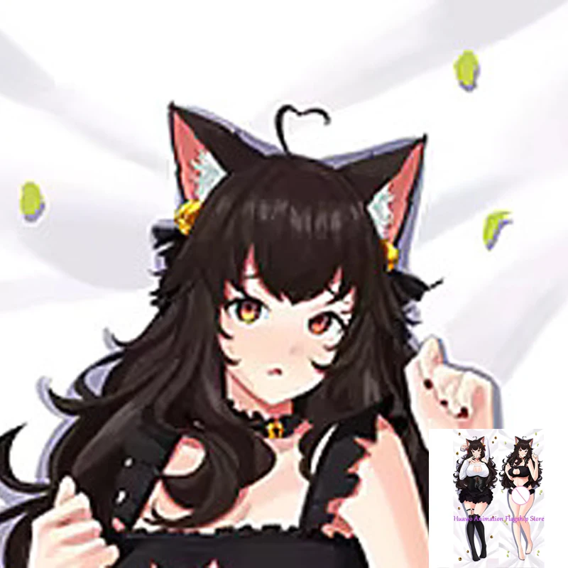 

Dakimakura Anime Pillow Cover Lizabel Double Sided Print 2Way Cushion Cover Xmas Gifts