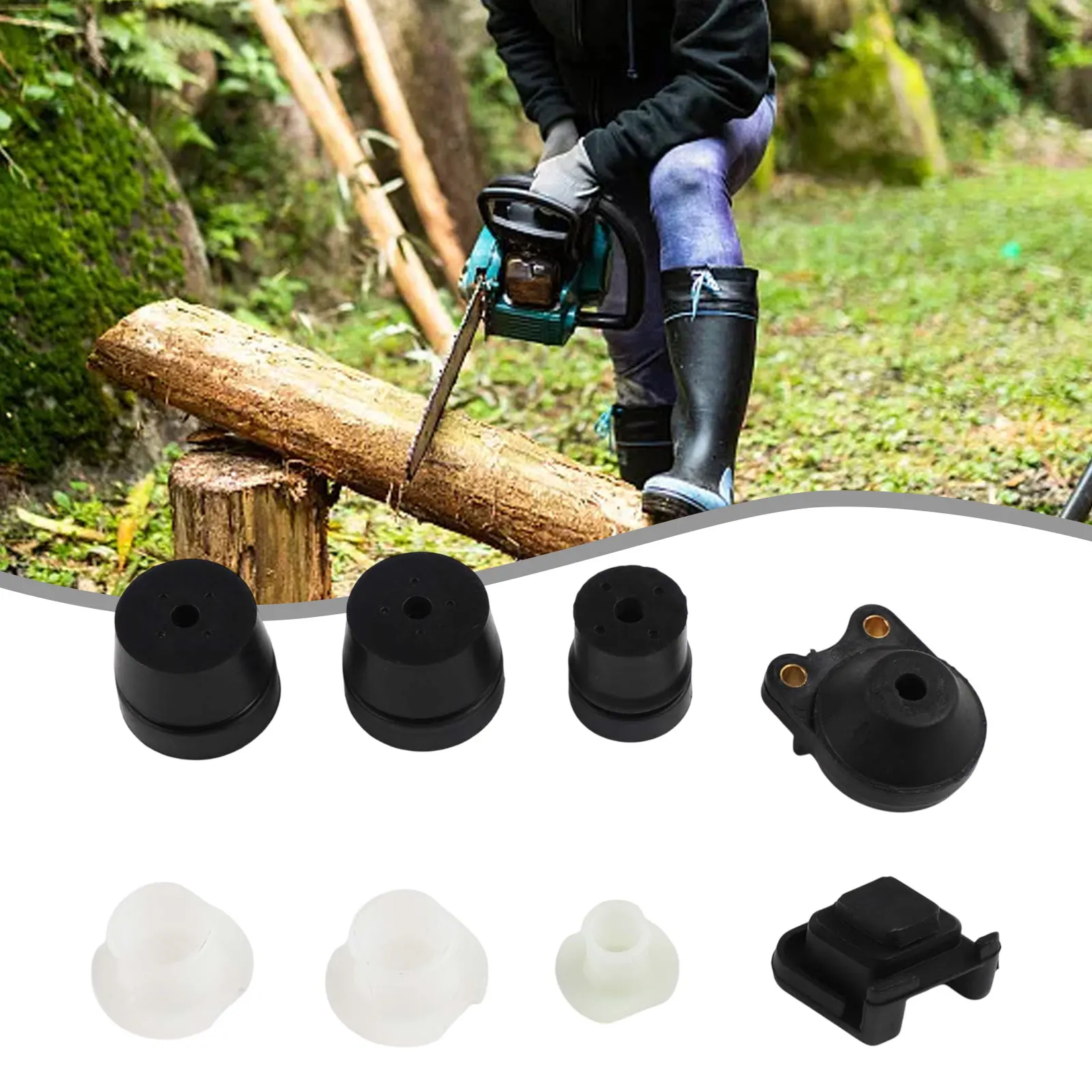 Chainsaw Vibration Buffer MS440 MS460 Buffer Set For Chainsaw Maintenance High Quality Material For Chainsaw MS440