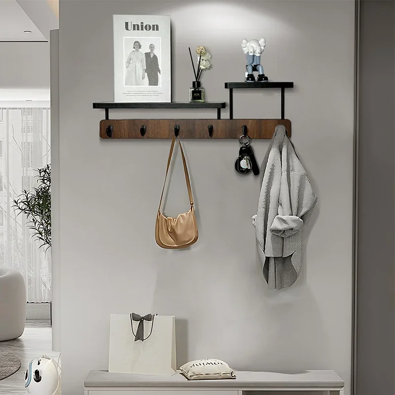 

Elegant Interior Wall Mounted Coat Racks Fashionable Simple Generous Perchero Ropa De Pie Furniture for Home Decor Stylish