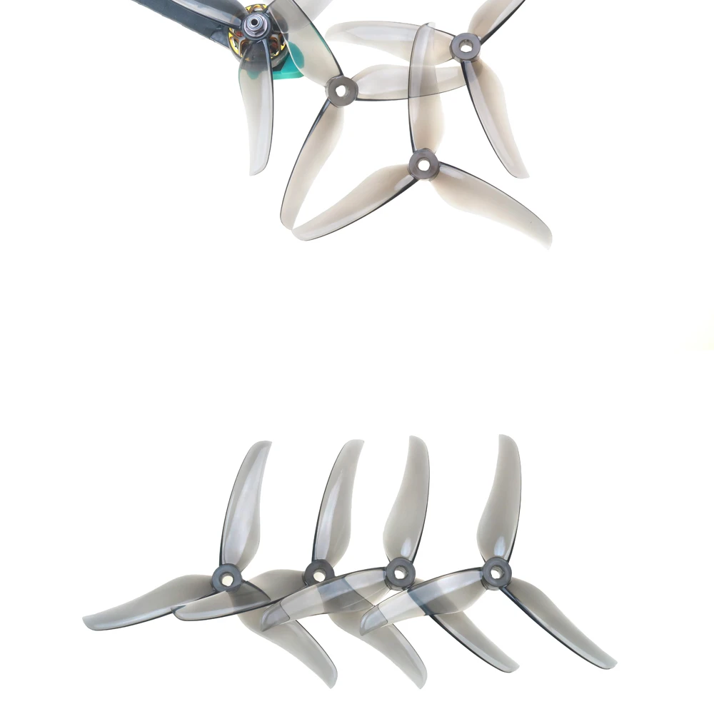 H5146 5,1 Zoll 3-Blatt-Propeller CW CCW Langlebige, stoßfeste Propeller für 5 Zoll FPV Freestyle Racing Drohne Quadcopter – Detail 5