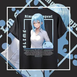 T-shirt Anime Tensura RIMURU TEMPEST Katun Premium 24s - Tshirt Distro Ovrsize Tensei Shitara Slime Datta ken