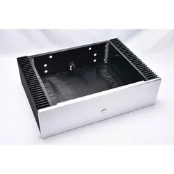 KYYSLB 430*120*310MM BZ4312 All Aluminum Amplifier Chassis Empty Box Enclosure Diy Class A Home Audio Sound Amplifier Case