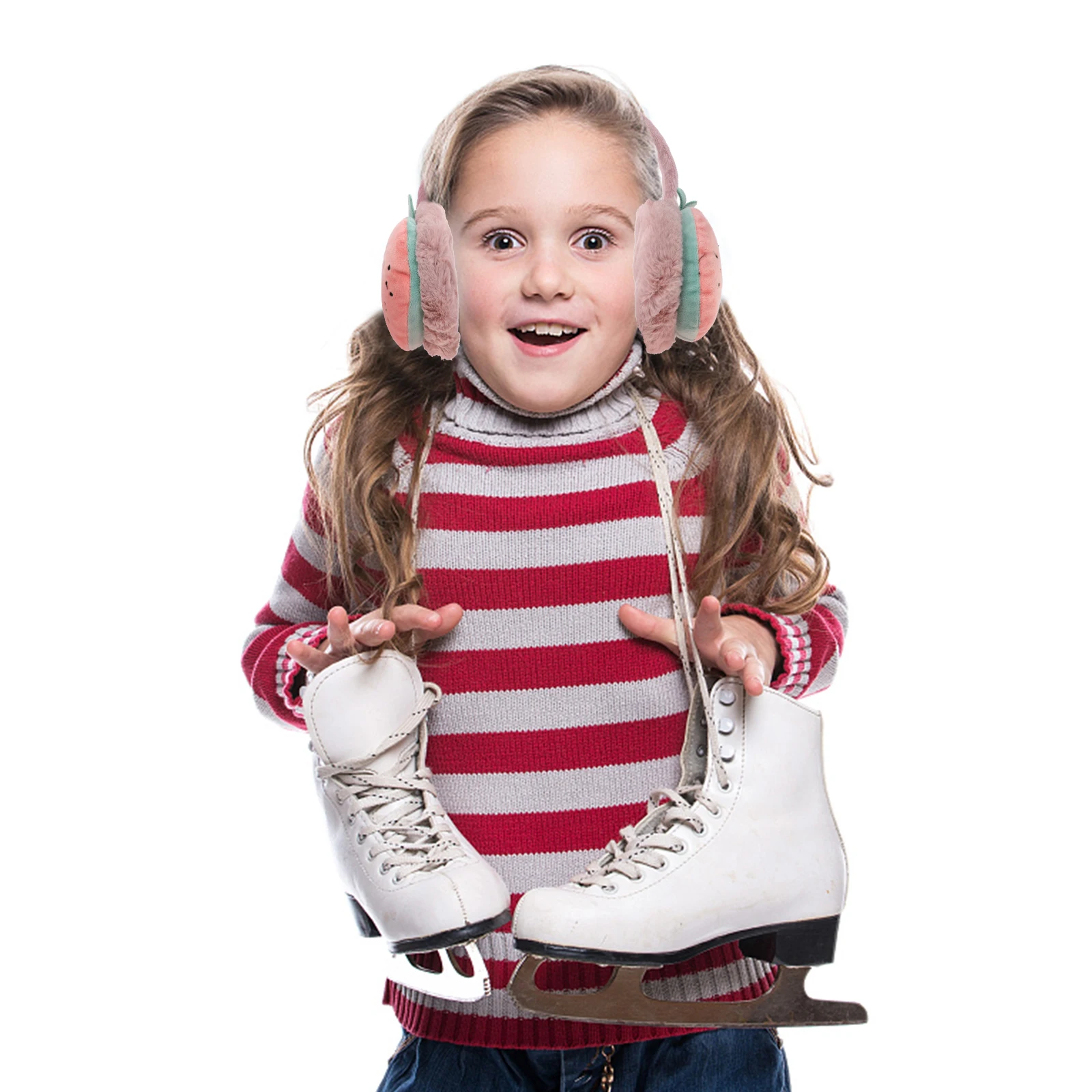 

Winter Ear Muffs Earmuff Warmer Kids Gifts Foldable Soft Warm Protective Cover Ear Cap Children Winter Earmuff