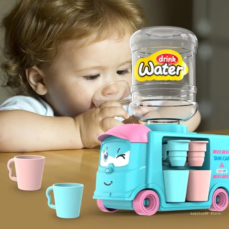 Y4UD Juicer Speelgoed Mini Water Dispenser Speelgoed Voor Kinderen Simulatie Speelgoed Voor Peuters Keuken Toy Playhouse Speelgoed Vroege Educatief Speelgoed