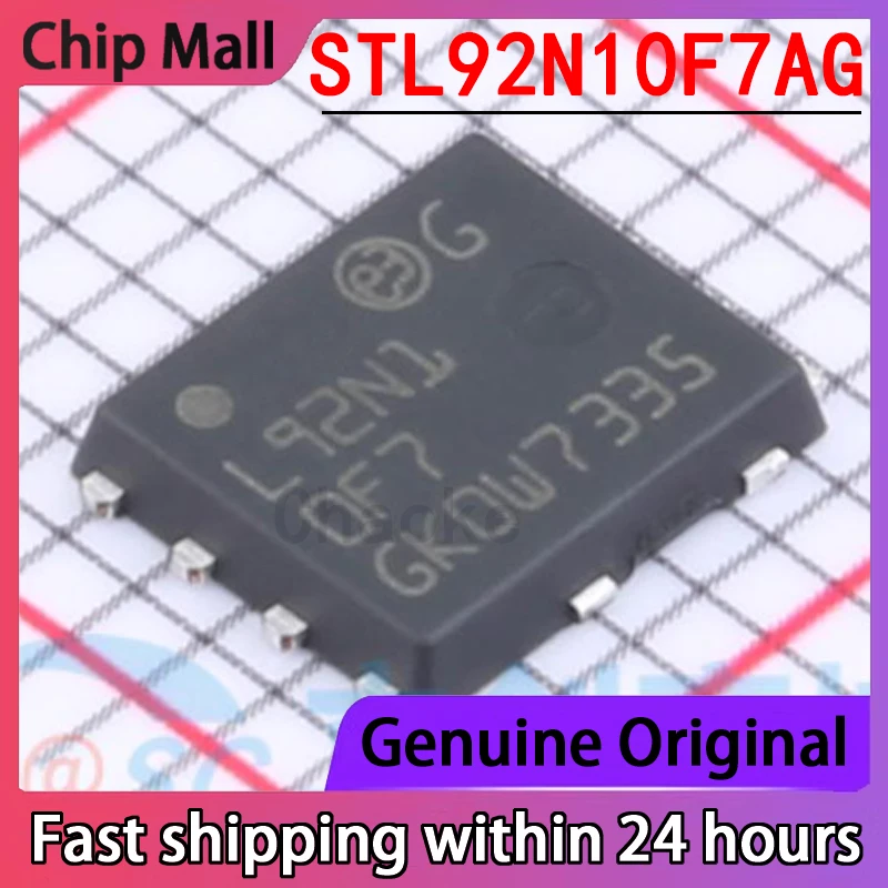 

1 шт. новый оригинальный полевой транзистор STL92N10F7AG L92N10F7 посылка DFN5X6 (MOSFET)