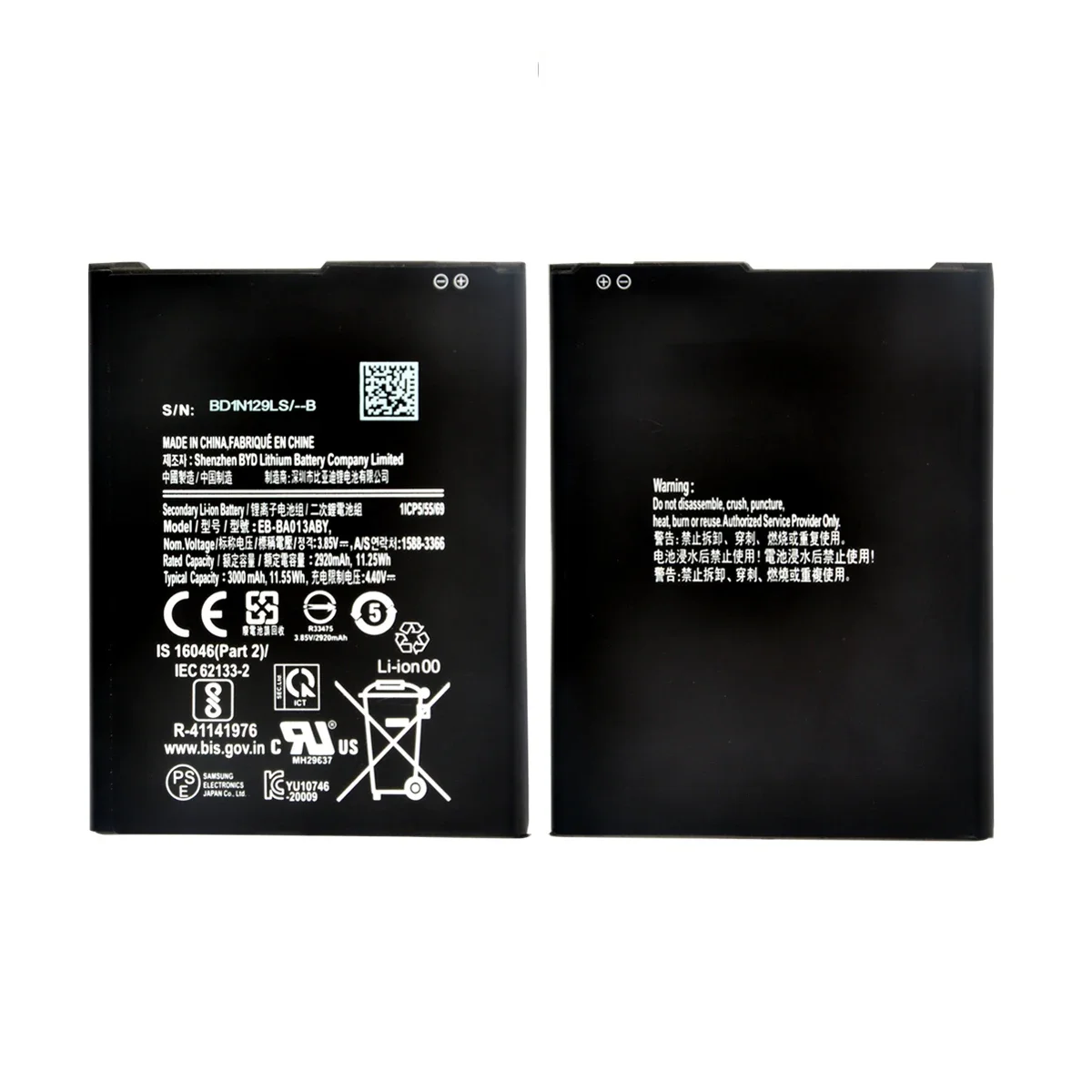 Brand New EB-BA013ABY 3000mAh Battery For Samsung Galaxy A01 Core A3 Core SM-A013F SM-A013D SM-A013G SM-A013M