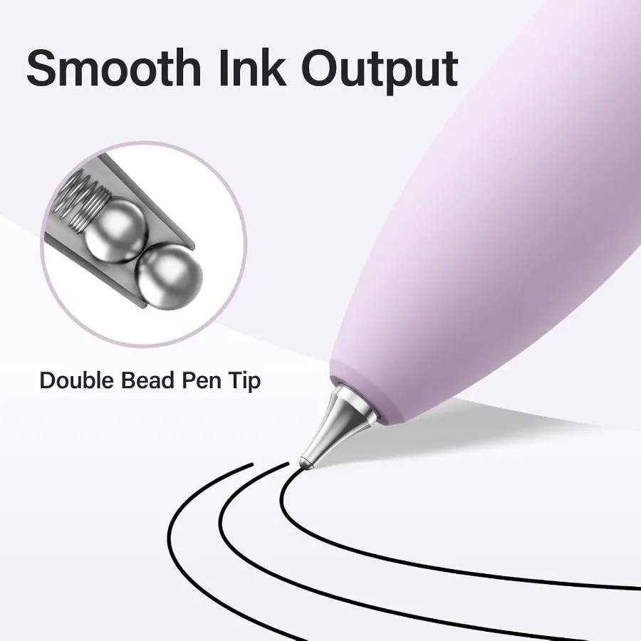 8 قطعة أقلام هلام 0.5 مللي متر أقلام حبر أسود نقطة دقيقة الكتابة السلس التجفيف السريع قابل للسحب القلم لرحلة لطيف المدرسة والمكتب S #3