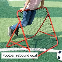 Soccer Rebounder Net Bounce Board Kids Foldable Bounce Board For Kids Volleyball Rebounder Net Space-Saving Design For Backyard