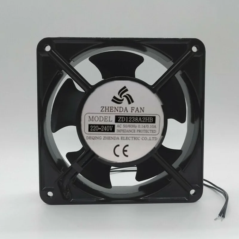 

L Бесшумный охлаждающий вентилятор с большим объемом воздуха ZD1238A2HB 120*120*38 мм 220 В 0,14 А