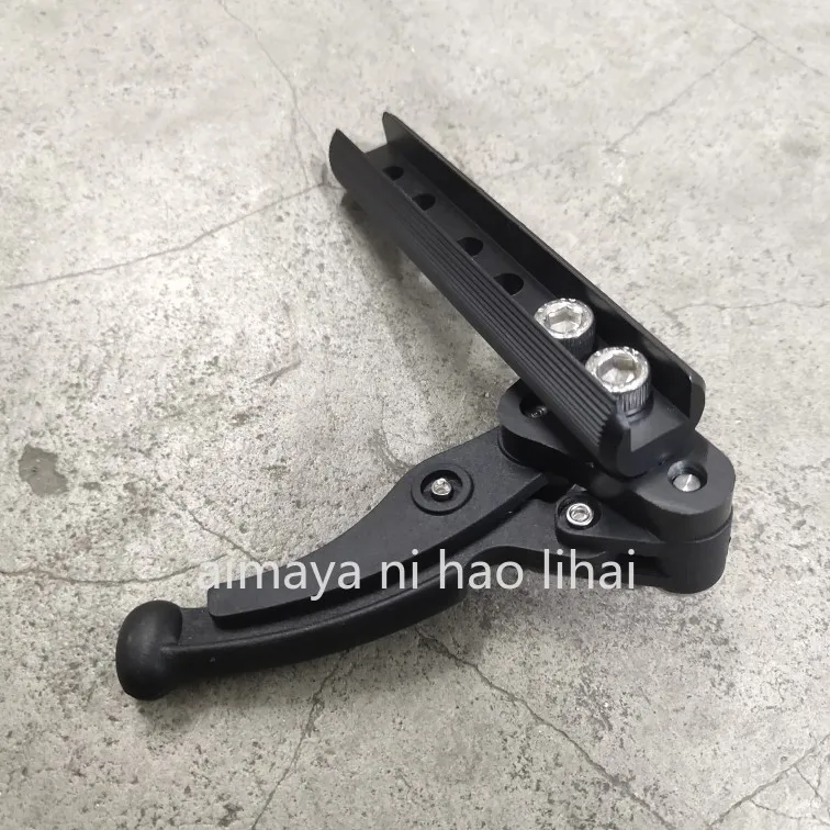 Sports wheelchair scissor brake imported high-grade horizontal brake, can be used with clip block, black handbrake is safe and