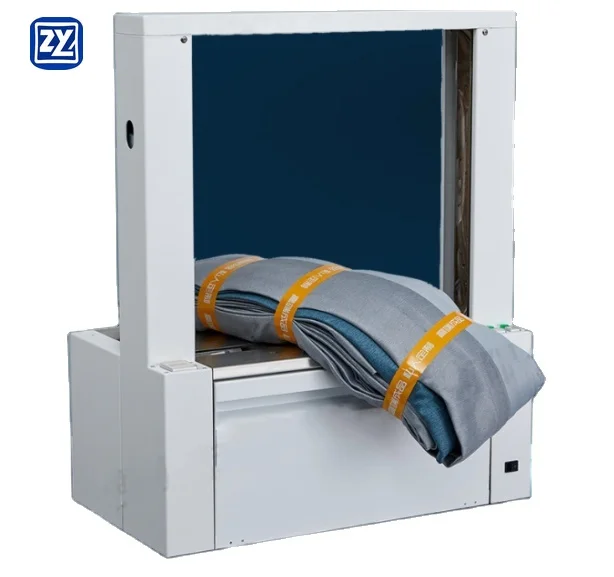 Auto Strapping Machine Package Banding Curtain Textile Bundling Wrapping Machinery