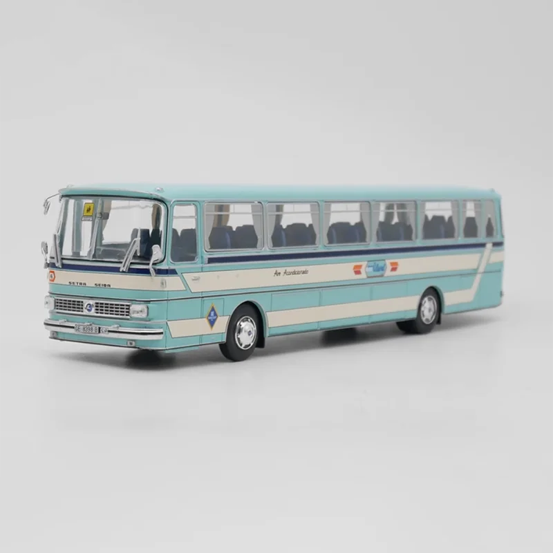 

Diecast 1:43 Scale Setra S154 Bus Alloy Vehicle Model Finished Simulation Collection Decoration Gift Toys Display