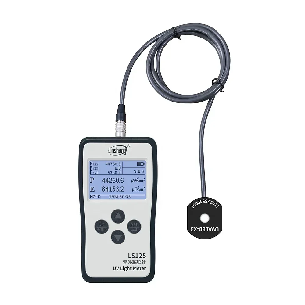 2026 Premium f LS125 UV Light Meter With Multiple Probe For UVA Curing UVB UVC LED UVV Power Energy Measurement