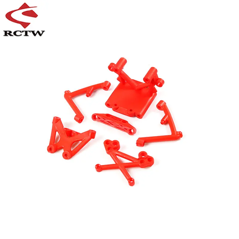 High Quality Nylon Front or Rear Shock Tower Brace Kit for 1/5 RC CAR HPI ROFUN BAHA ROVAN KM BAJA 5B 5T 5SC Truck Upgrade Parts