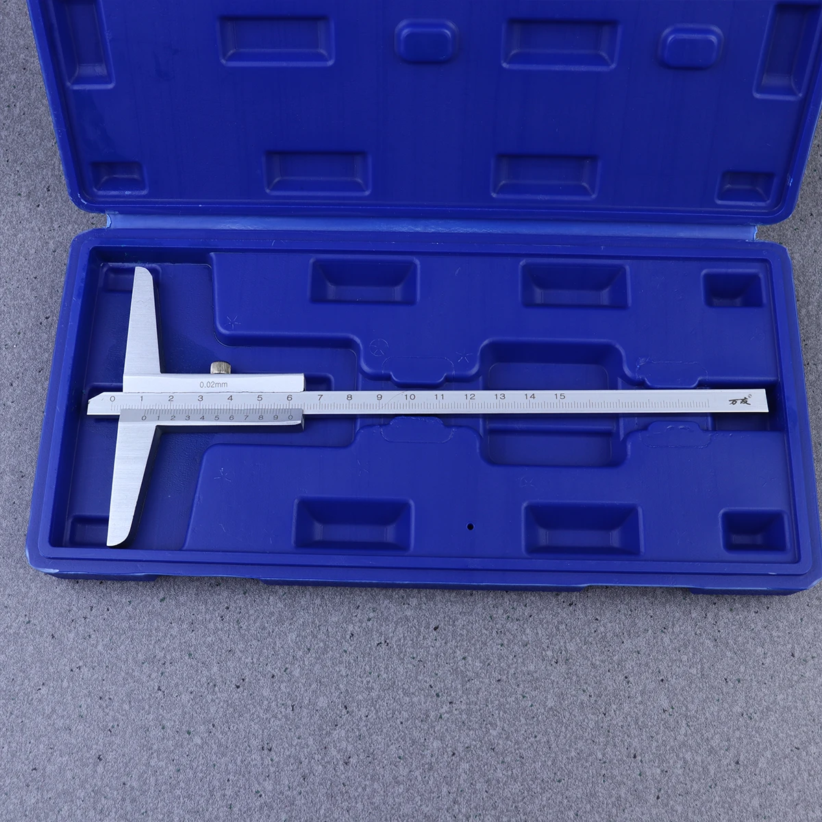 

0-150Mm Depth Caliper Accurate Measuring Tool Wear Resistant Shockproof Easy Office Use Rotary Switch