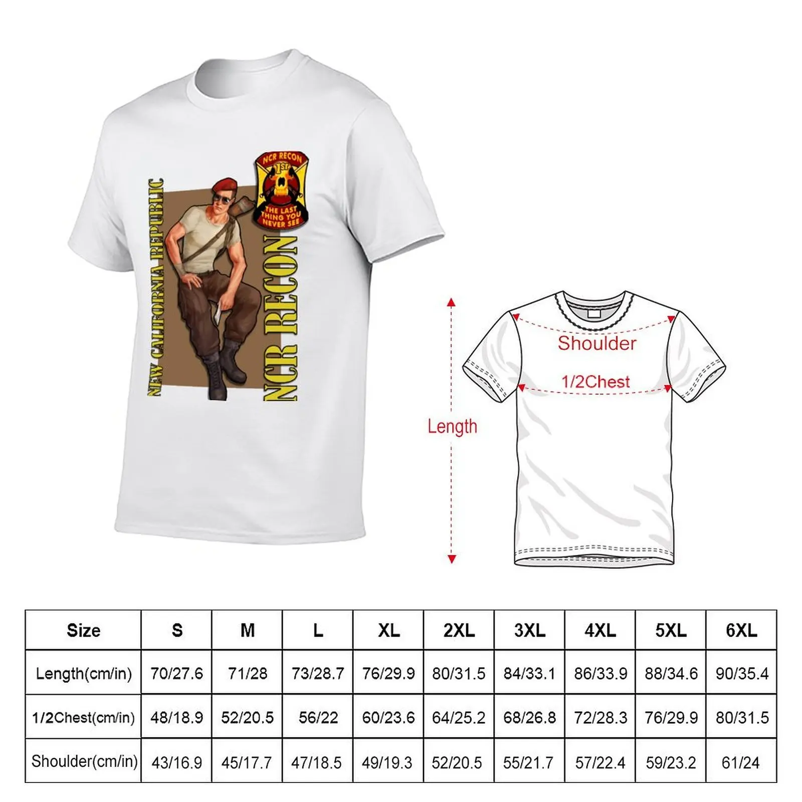 Craig Boone NCR FIRST RECON T-Shirt t shirt men 100% cotton luxury brand men t shirt cotton 100% T-Shirt