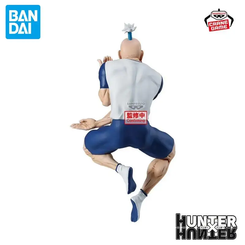 Genuine Bandai Namco Banpresto Hunter Hunter Aizakku Netero Meruem Vibration Stars Collector Desktop Ornament Doll Kids Toy Gift