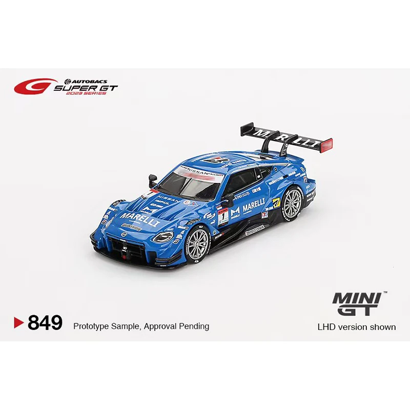 Pressa MINIGT 1:64 Z GT500 NSX SuperGT Series Diecast Diorama Model Collection giocattoli in miniatura