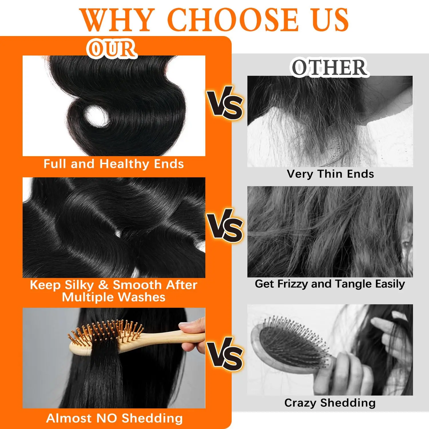 30インチ、32インチ、34インチのボディウェーブヘアエクステ、16Aブラジリアンヘアウィーブバンドル、100%未加工レミー人毛（女性用）