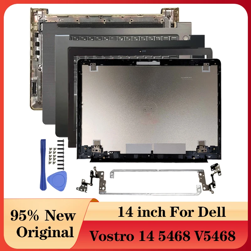 

For Dell Vostro 14 5468 V5468 0DC02Y 05T9CW 0D9GDC 05Y5Y1 LCD Back Cover/Front Bezel/Hinges/Palmrest/Bottom Case Gold