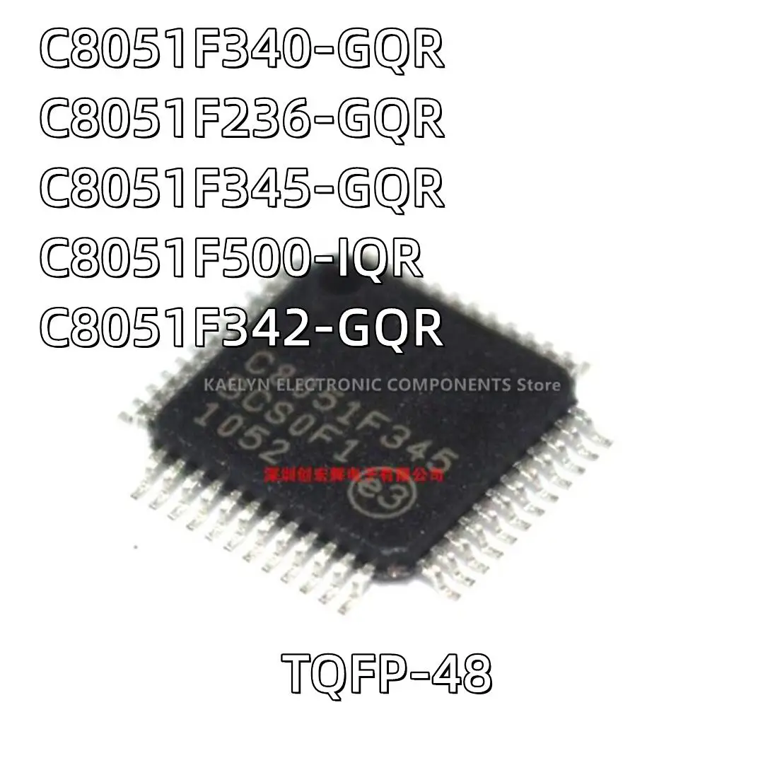 2PCS/lot C8051F340-GQR C8051F236-GQR C8051F345-GQR C8051F500-IQR C8051F342-GQR TQFP48