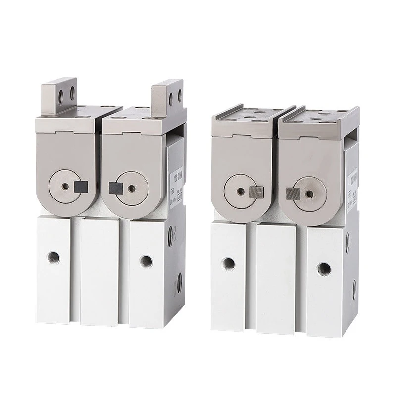 MHW2 180° Angular Pneumatic Finger Cylinder Air Gripper MHW2-20D 25D1 32D1 40D1 50D1 Two Jaw Air Claw Industrial Pneumatic Actua