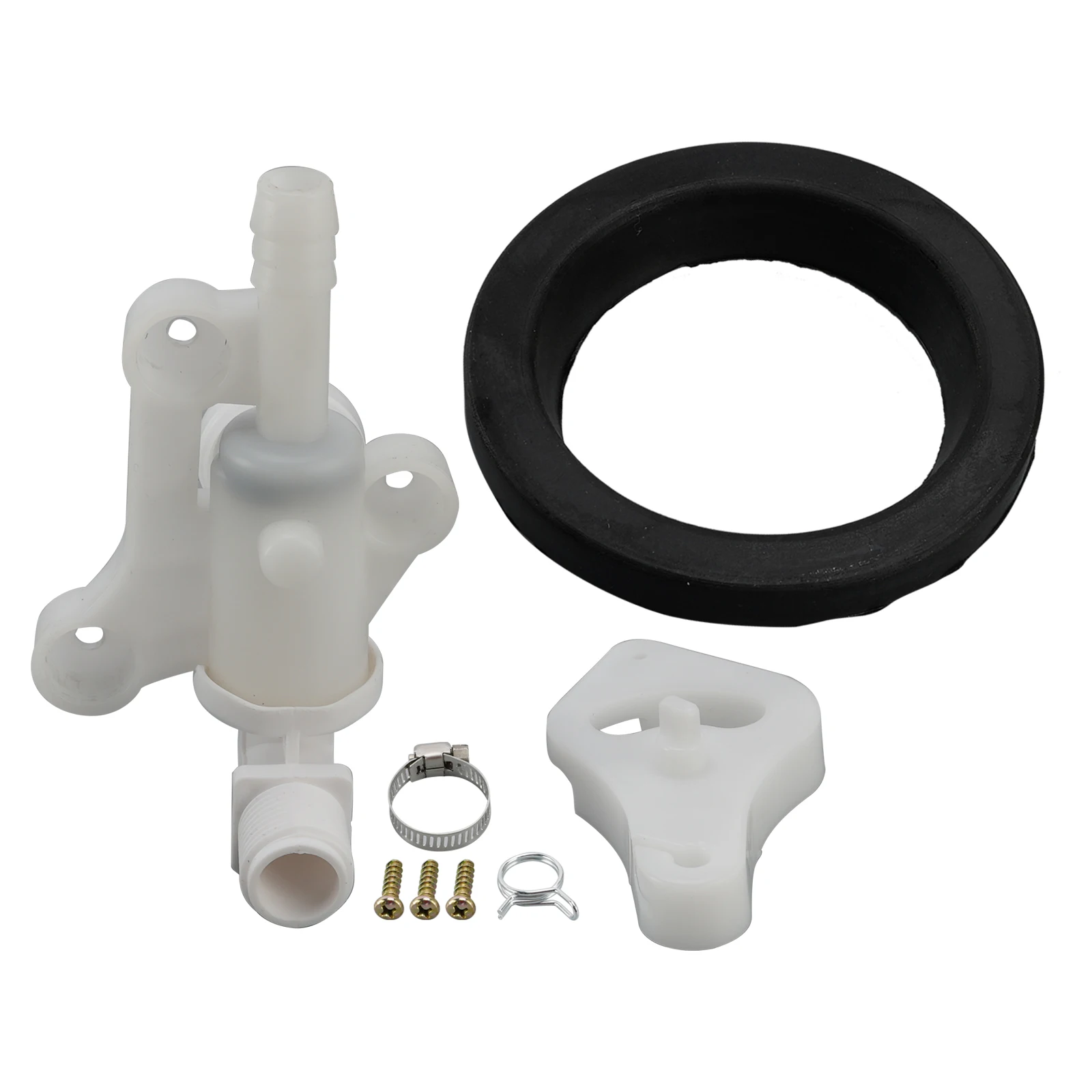Areyourshop 34100 RV Camper Toilet Water Valve Kit for Thetford Aqua-Magic Style