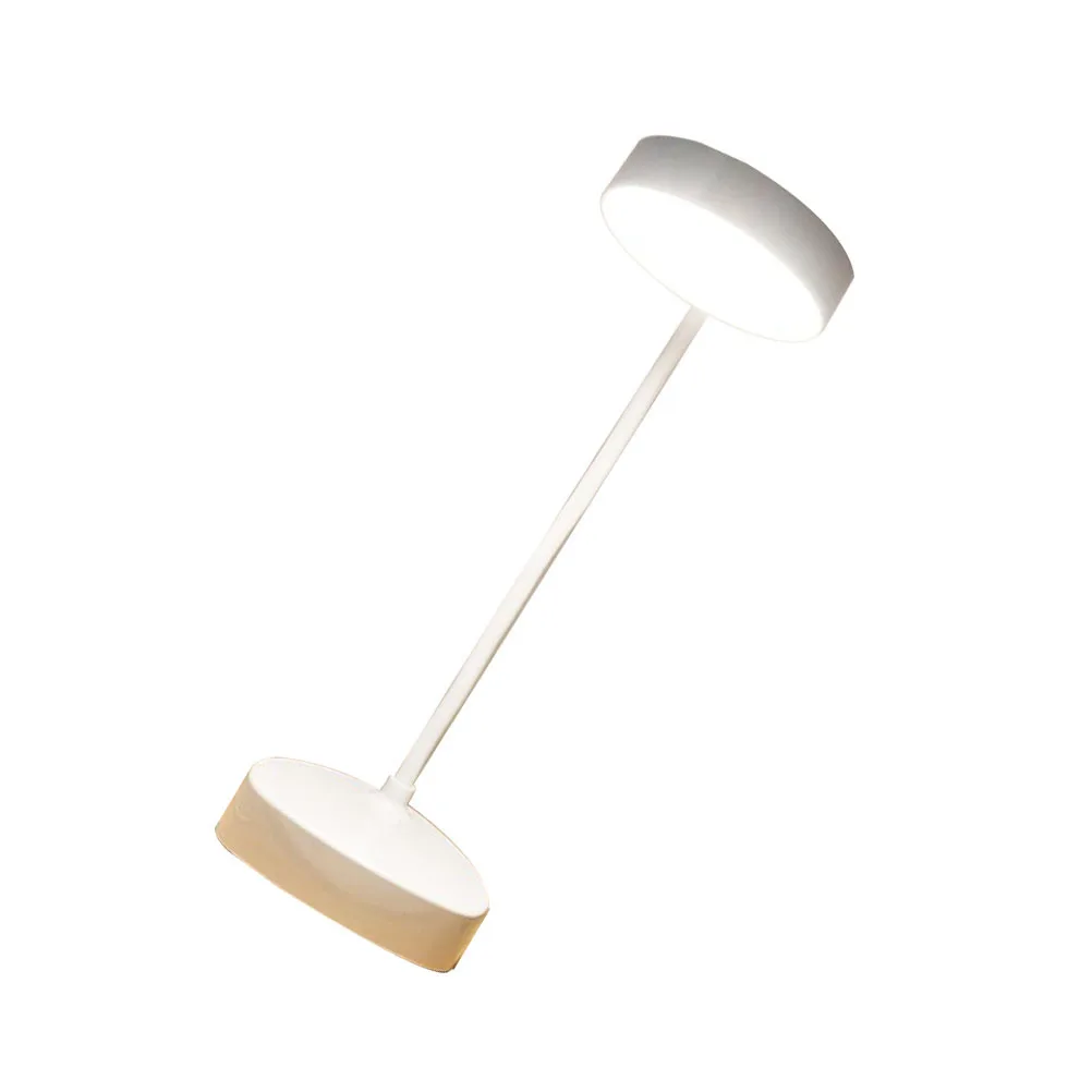 

LED Eye-Caring Desk Lamp Premium Plastic Bedside Table Lamp for Students Dorm Home Office USB Charging Rechargeable Foldable