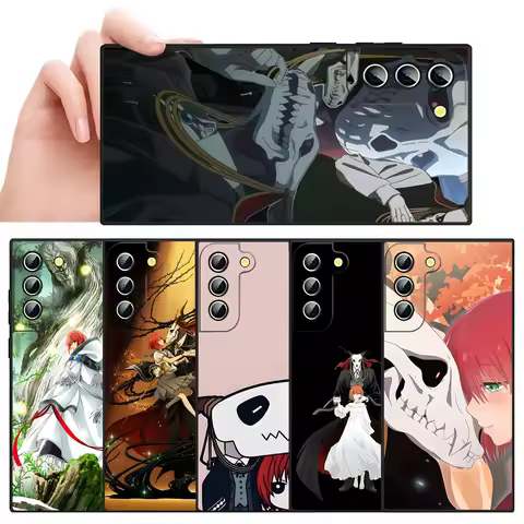 Ancient Magus Bride Phone Case for S23 Samsung S24 Ultra S22 S20 Fe S21 Plus Galaxy A54 A34 A24 A53 M54 Note 20 Back Cover