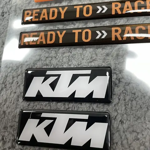 10 best sales KTM-klistermärkessats - №3