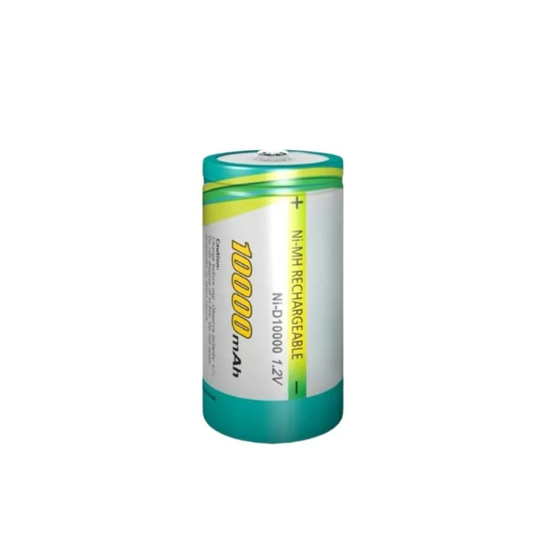 10000mAh For Gas Stoves/Water Heater LiitoKala Ni-D10000 D R20 Battery Huge Capacity Ni-MH Rechargeable D Batteries