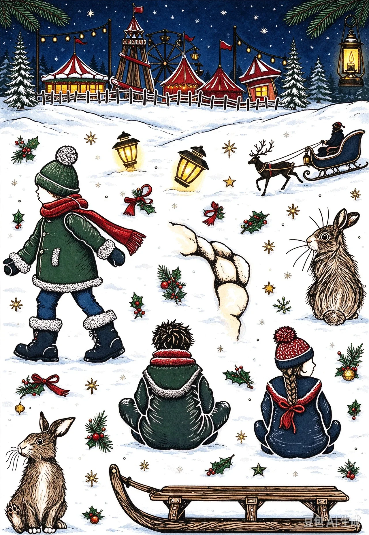 Newest 2026 Christmas Trees Collection Winter Clear Stamps Stencil For DIY Decorating Scrapbook Paper Card Embossing Craft