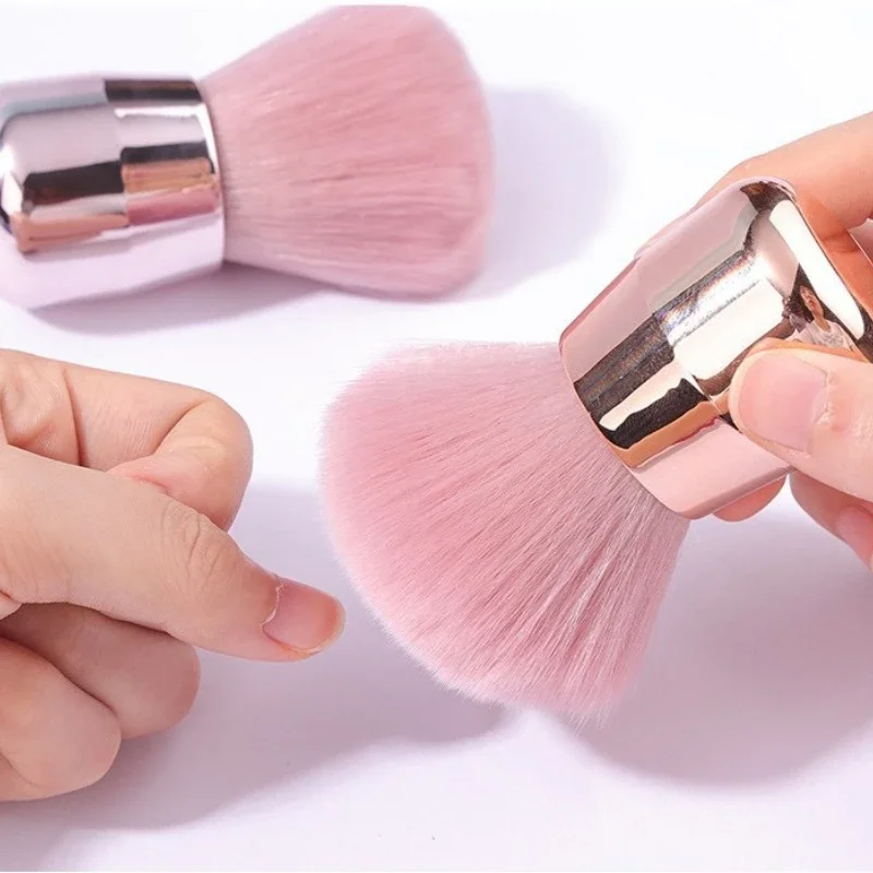 Mushroom Head Makeup Brushes Powder Puffs Cosmetic Brush for Foundation Blush Women Nail Art Duster Cleaning Brush Make Up Tools