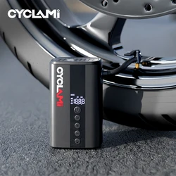 8.9 Bar Electric Pump Tire Inflator Speedy Air Pressure Display Portable Cordless Inflator Outdoor CYCLAMI Z5L For Motorcycle