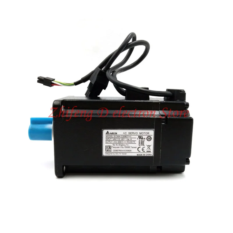 New and original Delta ECMA-C20807RS AC Servo Motor 220V 750W 2.39NM 3000rpm with Keyway Oil Seal