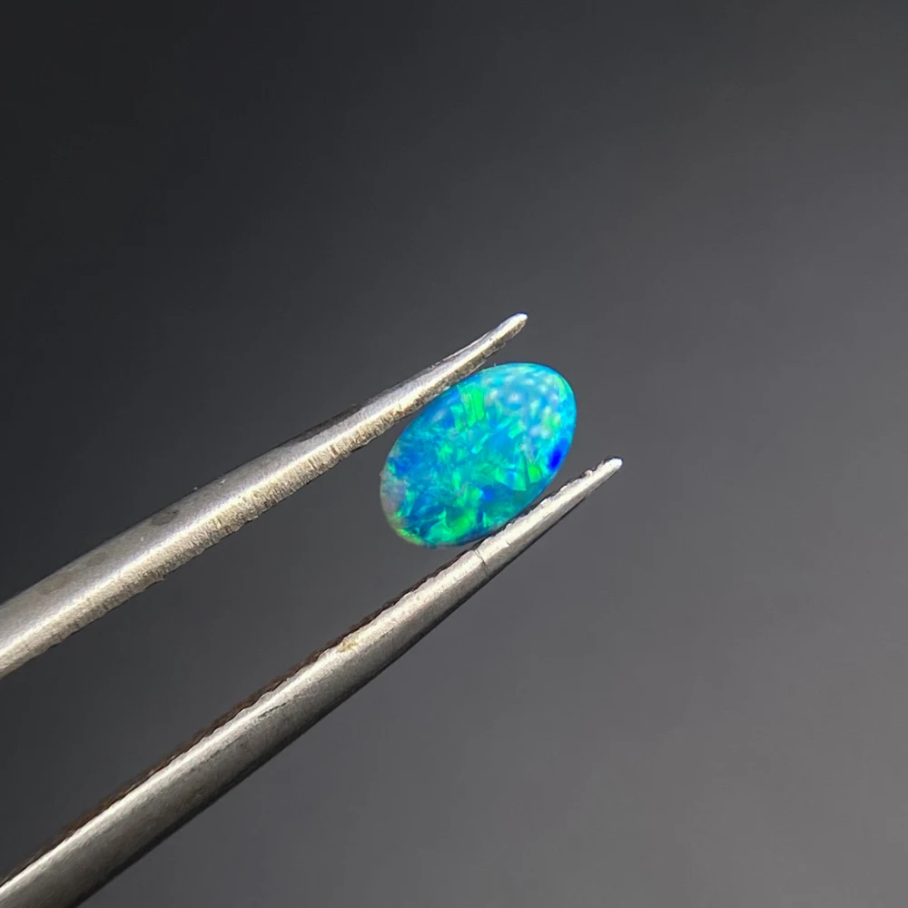 

Настоящий натуральный опал, свободный драгоценный камень овальной огранки, 1 шт., происхождение в Австралии, ювелирные изделия «сделай сам», женский подарок на вечеринку, лучшее качество