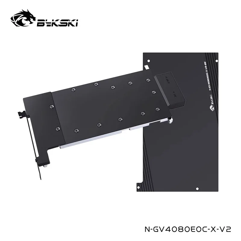 

Bykski Water Block Compatible GIGABYTE Geforce RTX 4080 16GB EAGLE/GAMING OC Video Card Cooler With Backplate,N-GV4080EOC-X-V2