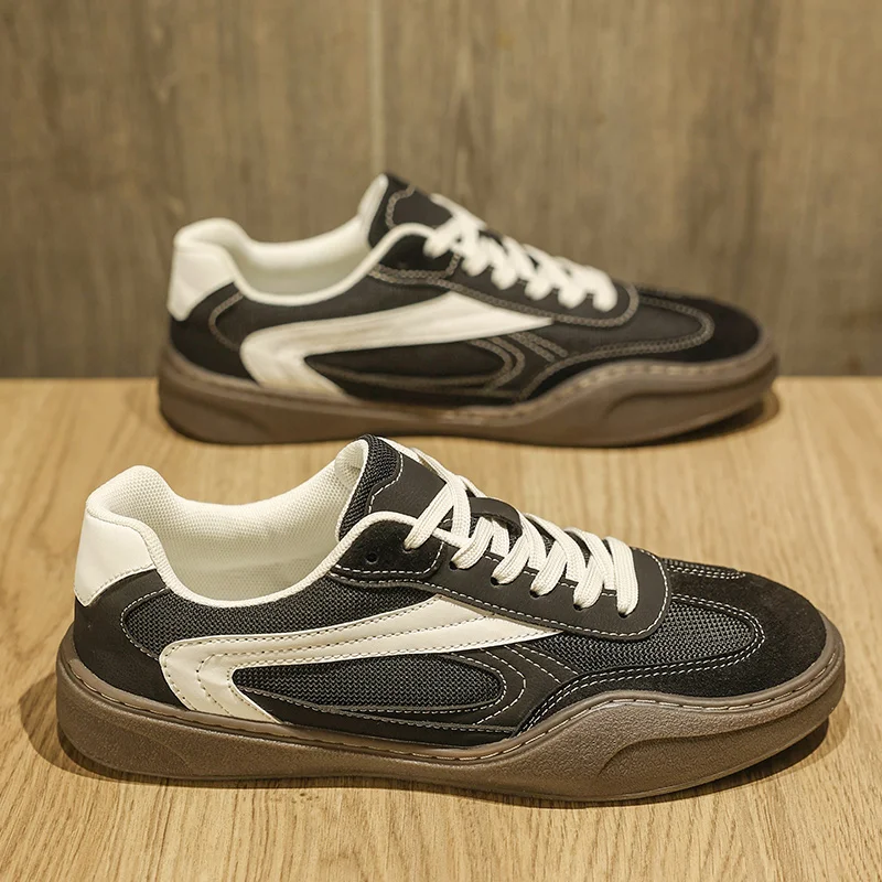 

Men's Casual Sports Shoes with Thick Sole – Multi-Functional Running Style, Lightweight Breathable Lining. Perfect for Outdoor A