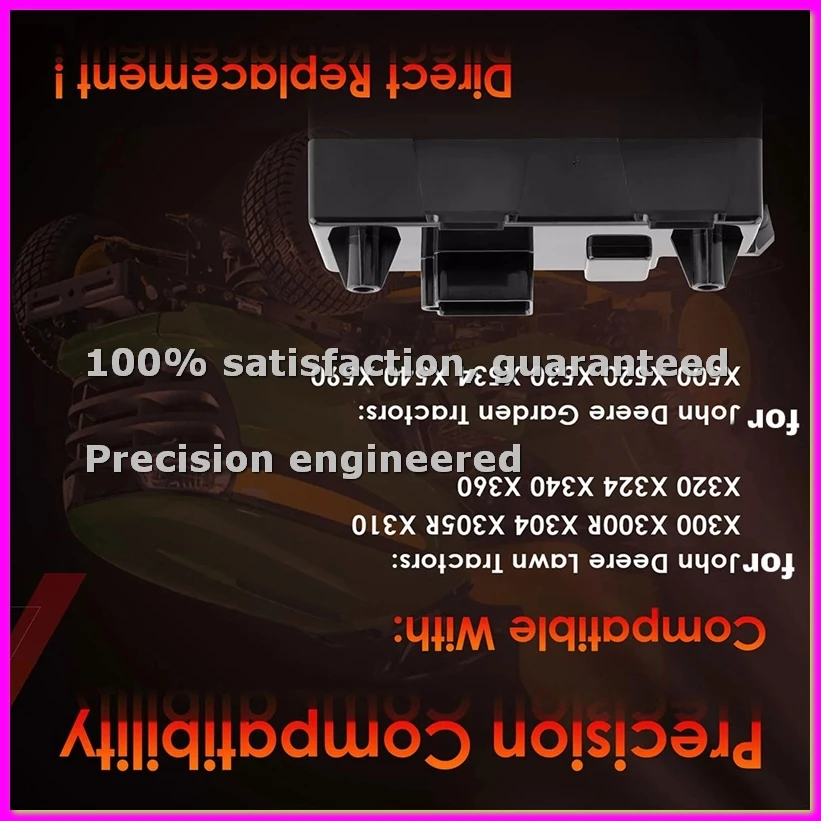 

Электронный блок управления (ЭБУ) для садовых тракторов X300, X304, X310: X500 AM141075, AM137667-ANKL