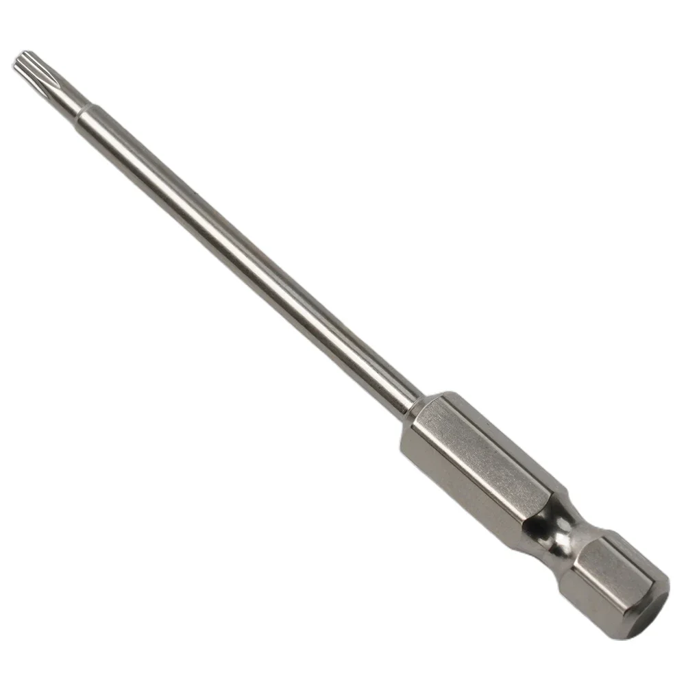 75mm Hollow Torx Screwdriver Bit 1/4 Inch Hex Shank Magnetic Head Screw Driver Bit Torx6T7 T8 T9 T10 T15 T20 T25 T27 T30 T35