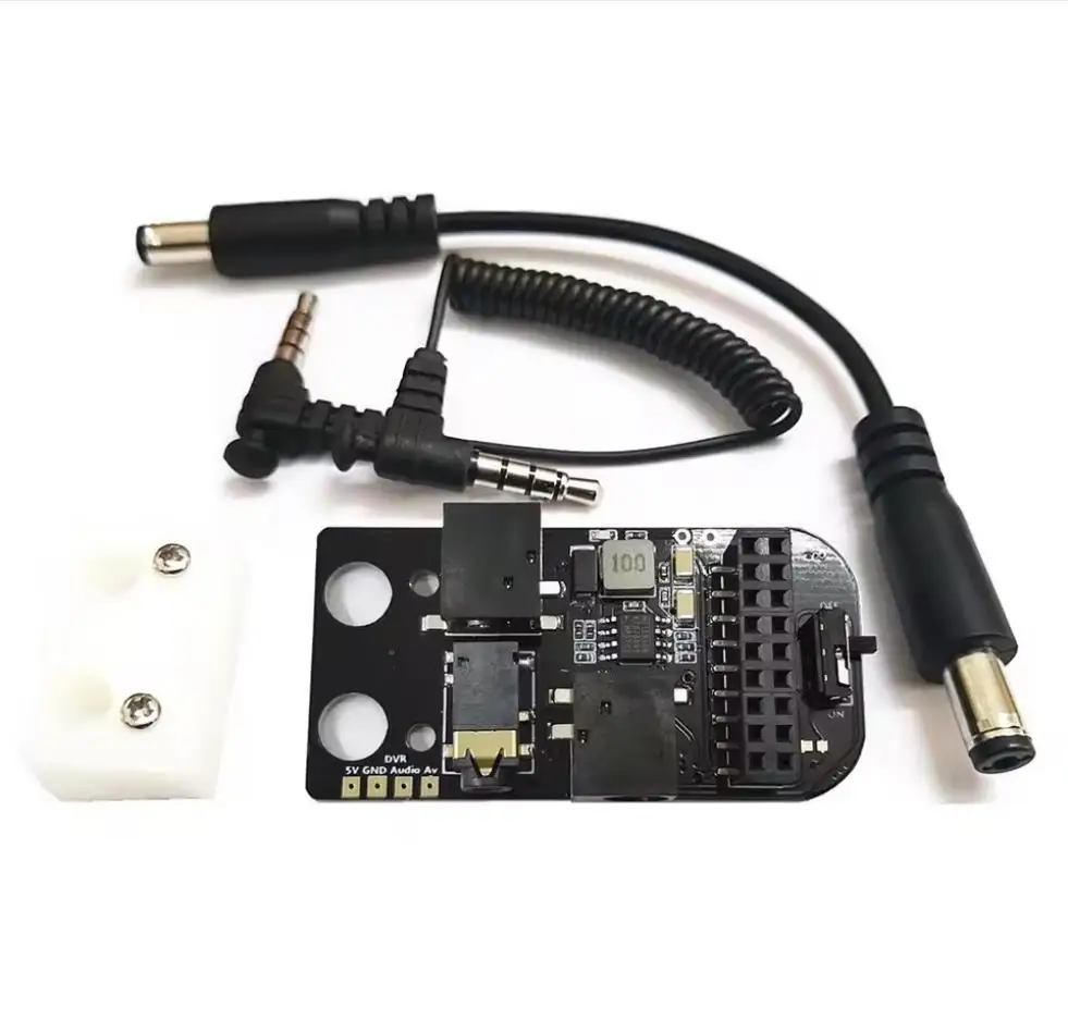 محول 5.8G RX PORT 3.0 ملحقات محاكاة متينة سهلة الاستخدام 5 فولت 3A وحدة الاستقبال التناظرية لوحة صغيرة لنظارات DJI FPV #4