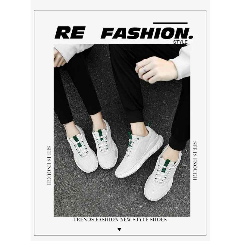 

Мужские легкие кроссовки с дышащей сеткой, уличная спортивная обувь, тренировочная обувь, противоскользящая и амортизирующая, размеры 36-46