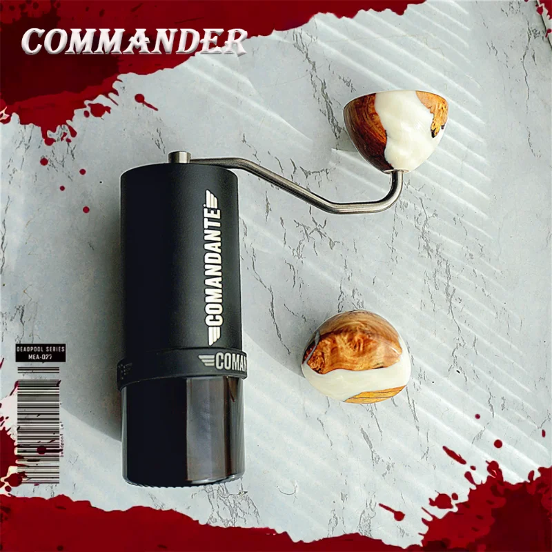 

Commander C40 Replaced The Large Wooden Ball To Stabilize The Wooden Colored Grease Ball, and Hand-cranked The Bean Mill Colored