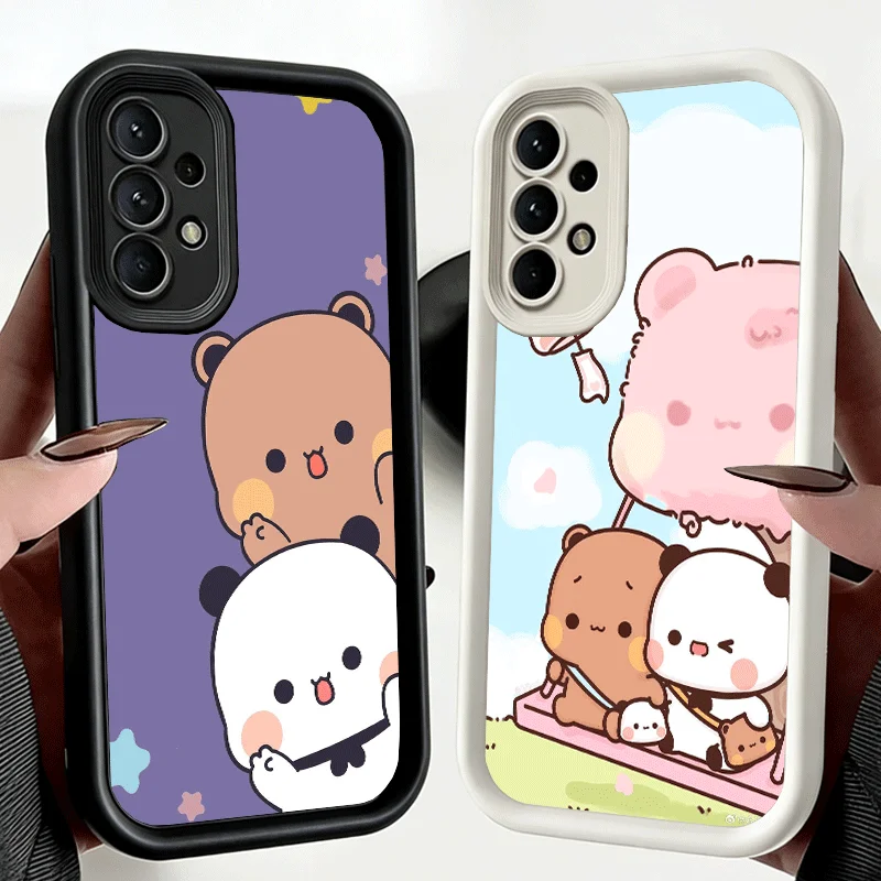 Funda de Teléfono Suave con Dibujos Animados de Bubu Dudu para Samsung Galaxy A17 A16 A26 A36 A56 A15 A25 A35 A55 A14 A24 A34 A54 A13 A23 A33 A53 A5