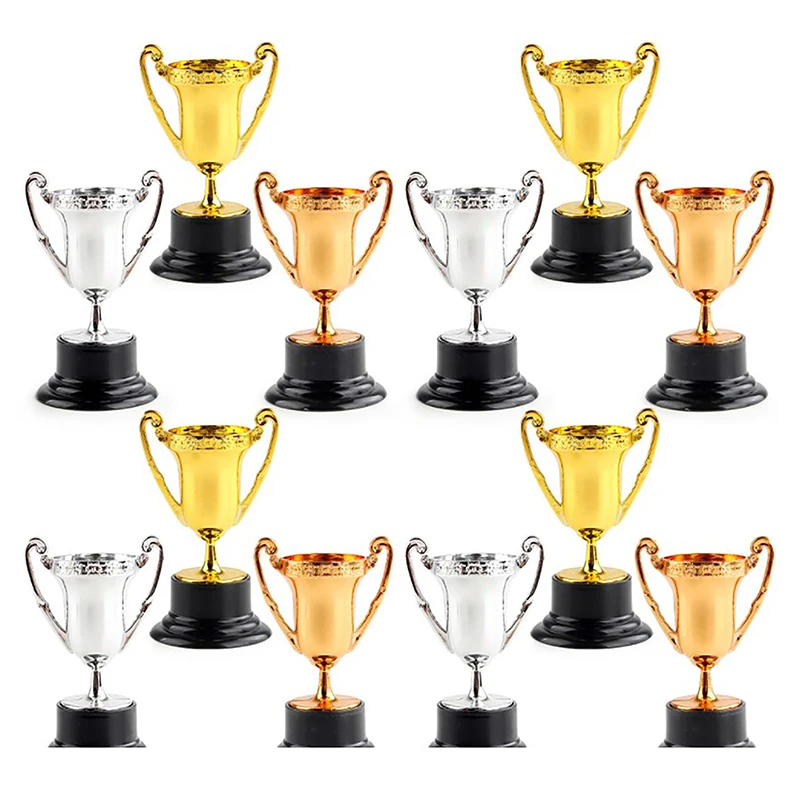 Plastic Reward Trophies Children's reward plastic trophy Plastic Kids Prize Cups Children School Rewarding Supplies