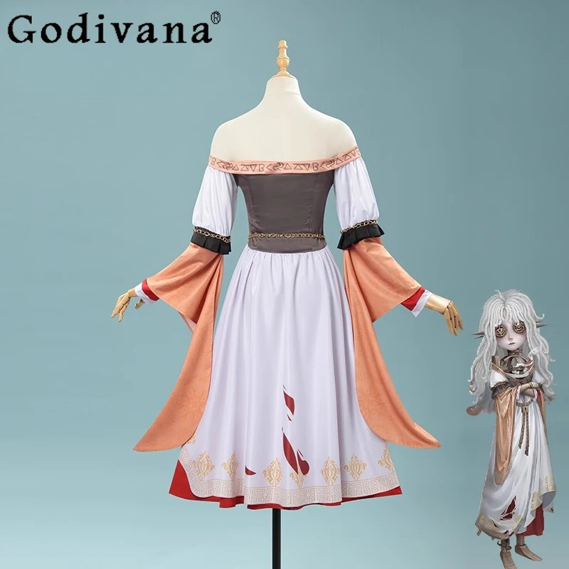 الزي الدعامة زي البدلة للنساء لعبة موحدة الهوية الخامس فتاة صغيرة تأثيري فستان الفتيات ذكريات حفلة الهالوين