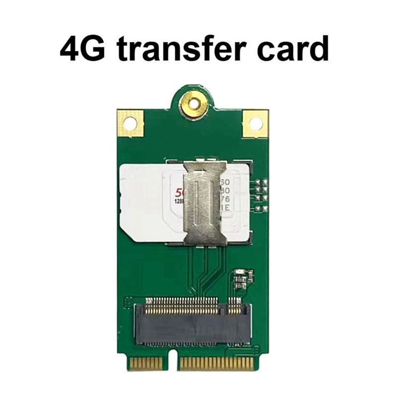 Ngff M.2 To Mini Pci-E Adapter NGFF To Mini Pcie Adapter Board With SIM Card Slot For L860-GL DW5820E DW5816E EM7455