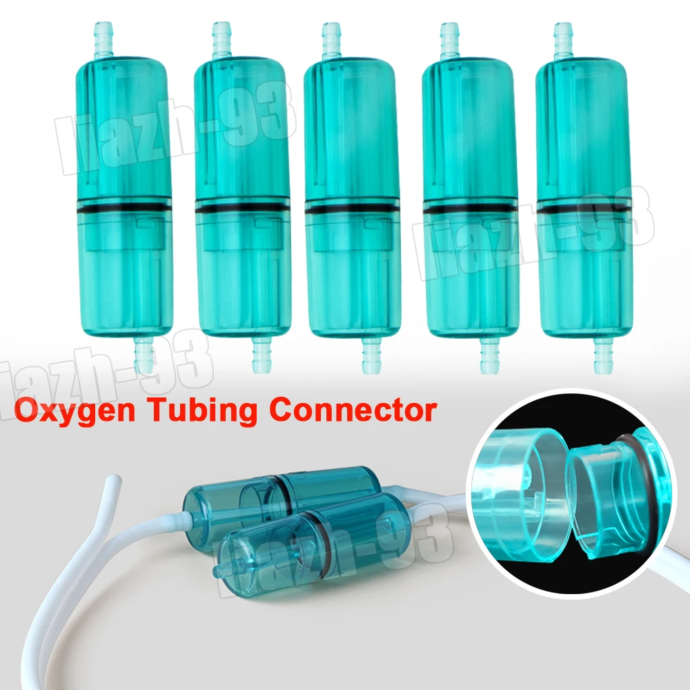 

2-20 шт., трубка генератора кислорода, коллектор воды, аксессуар для кислородной трубки для здоровья, аксессуары для здоровья, зеленый разъем для кислородной трубки